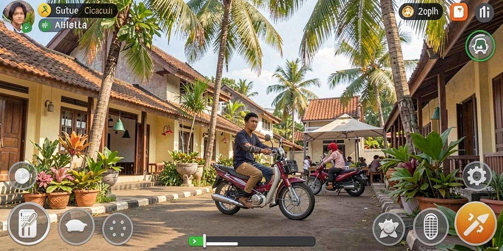 Tangkapan layar menampilkan antarmuka permainan yang menarik.