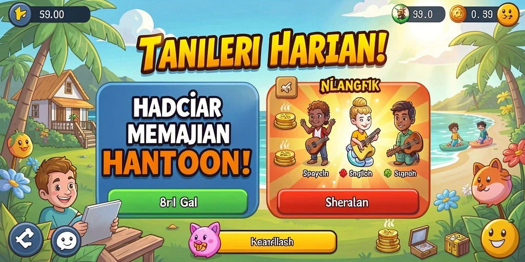 Tampilan antarmuka yang ramah pengguna dan menarik.