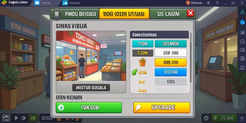 Tampilan antarmuka pengguna yang menarik.