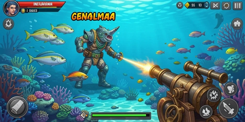 Tampilan awal yang menarik dan penuh warna.