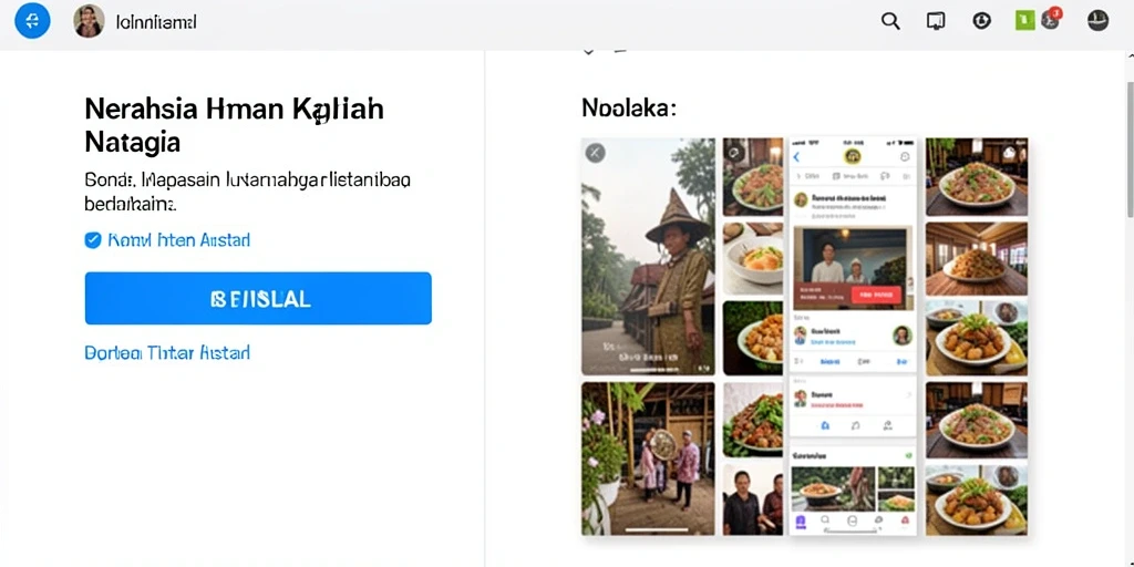 Tampilan antarmuka yang bersih dan modern.