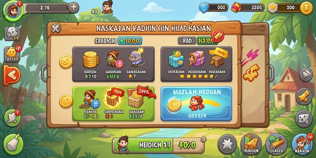 Tampilan antarmuka yang intuitif dan menarik.