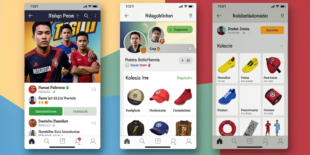 Tampilan antarmuka yang user-friendly dan mudah dinavigasi.