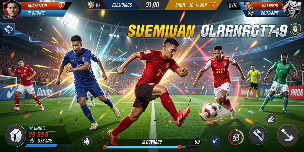 Tampilan awal game RI889 dengan karakter petualang.