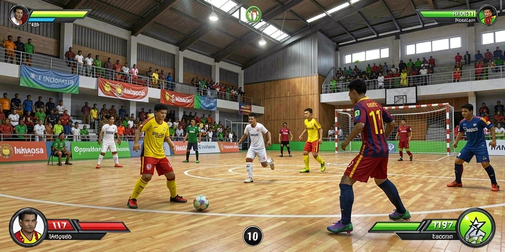 Tampilan menu utama RP55 yang menarik dan mudah dinavigasi.