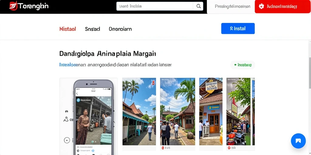 Tampilan awal permainan RP8 yang menarik.