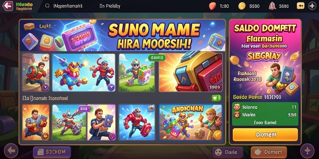 Tampilan antarmuka yang intuitif dan menarik.