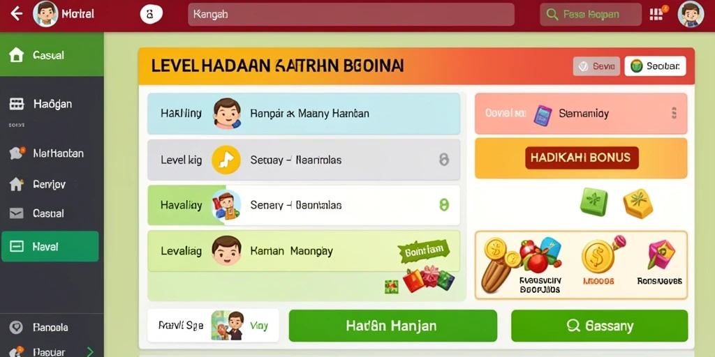 Tampilan antarmuka yang modern dan menarik.