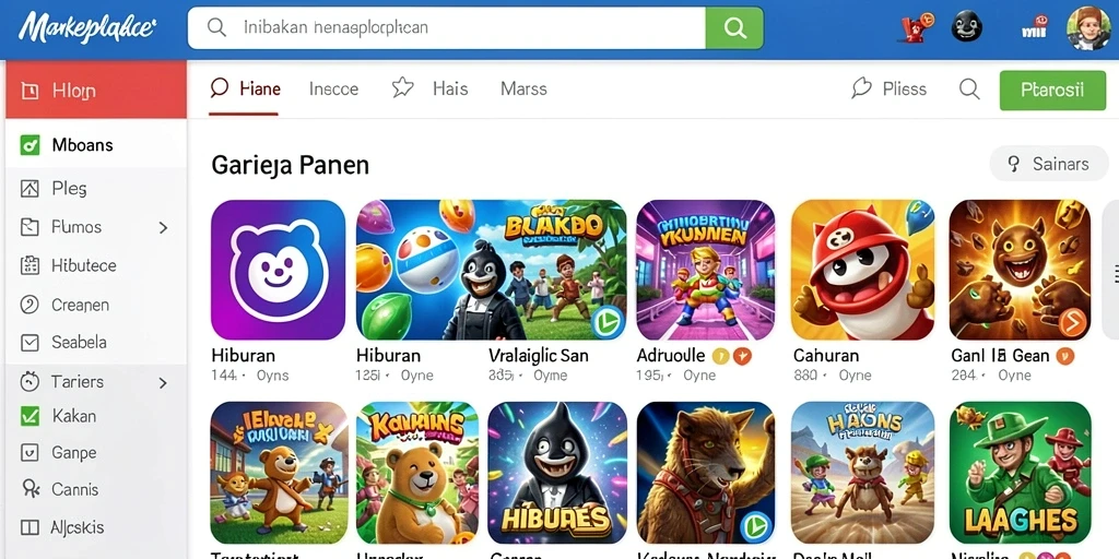 Tampilan antarmuka yang user-friendly dan intuitif.