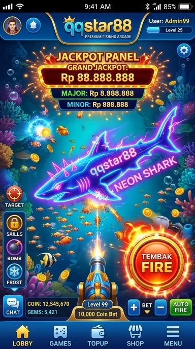 Galeri pratinjau visual qqstar88 build APK resmi terbaru